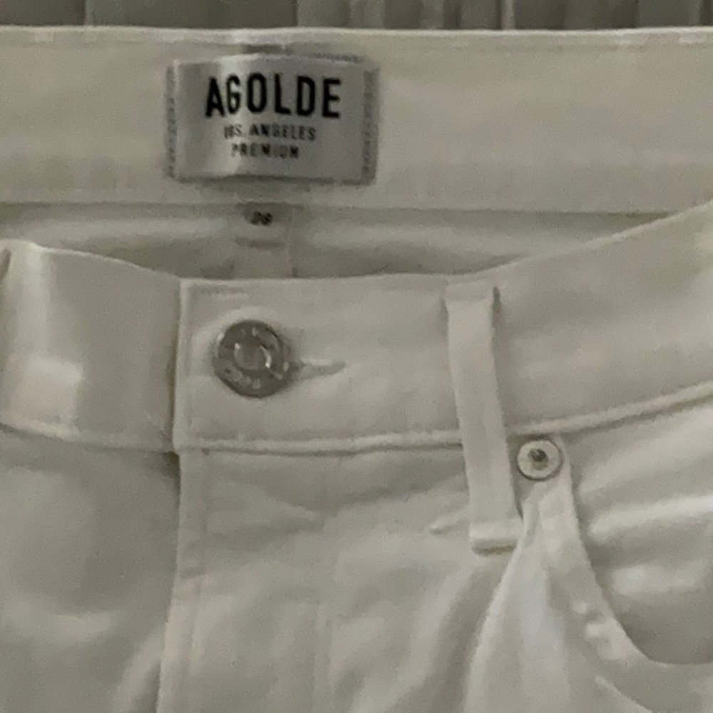 AGOLDE White Jeans